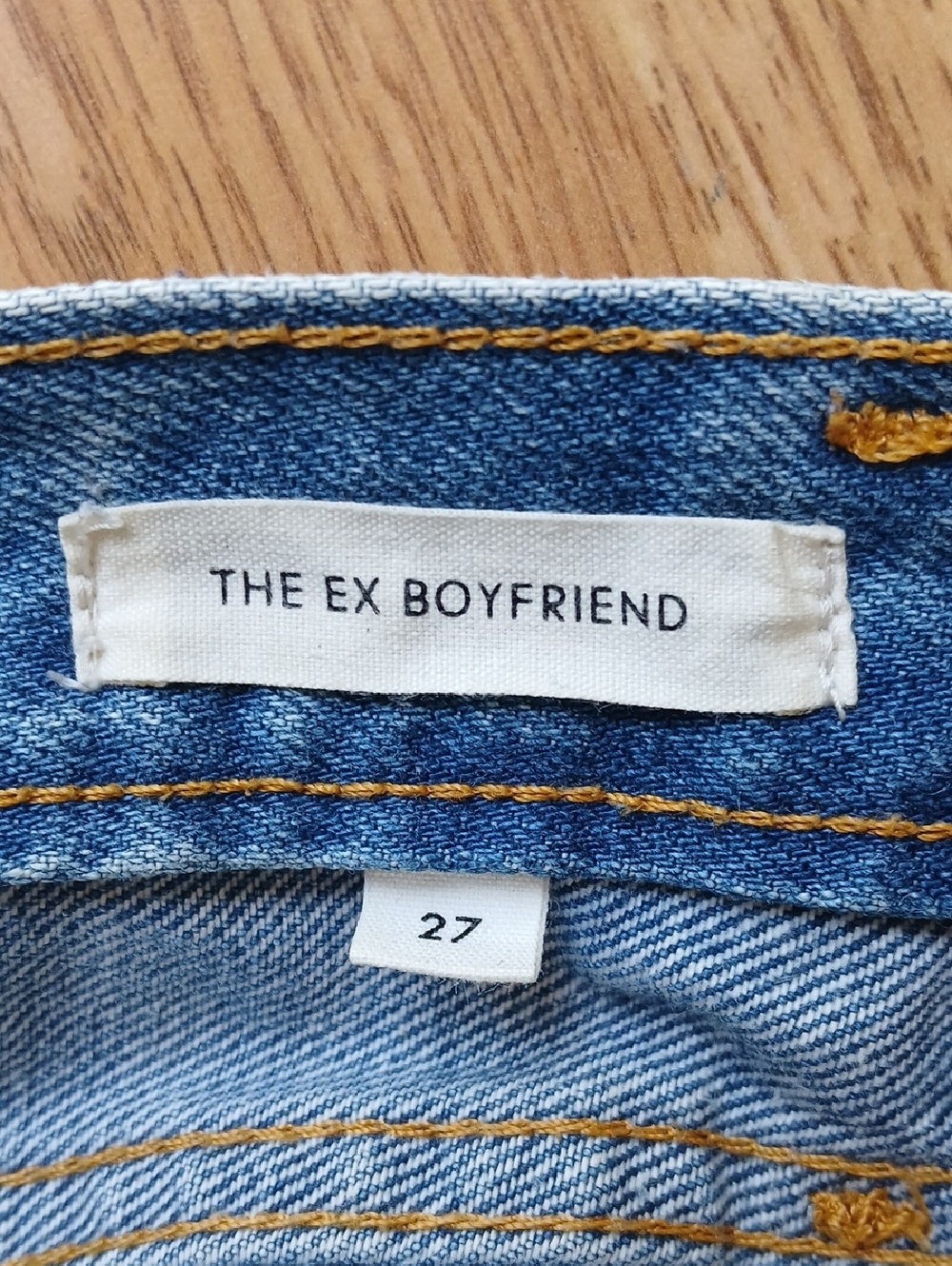 Aritzia Denim Forum The Ex Boyfriend Jeans Size 27 - Picture 8 of 9